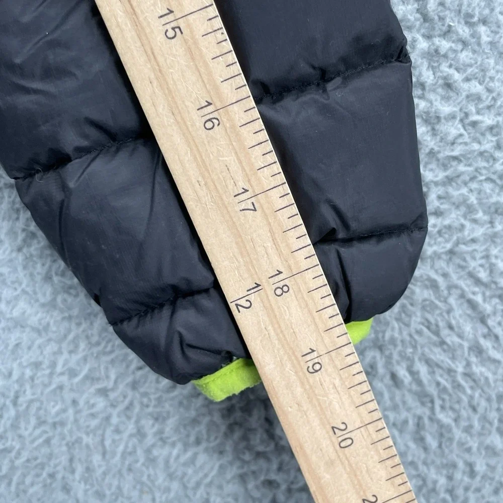 Eddie Bauer Goose Puffer Jacket Kids M 10-12 Reversible Outdoor Hike Camp Snow